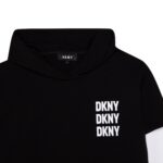 Hooded Dress DKNY Black