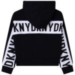 Hooded Cardigan DKNY Black