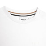 Short Sleeves Tee-Shirt Hugo Boss White