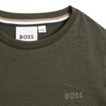 Short Sleeves Tee-Shirt Boss Black