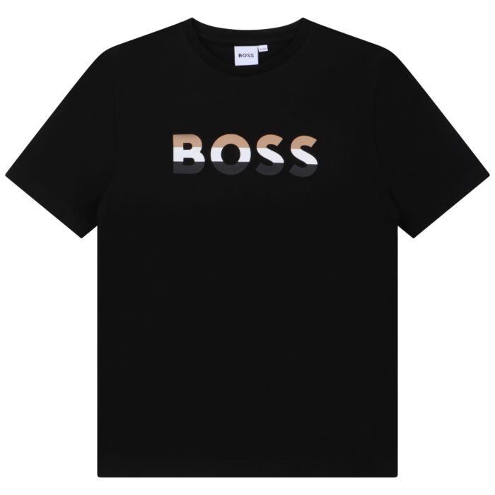 Short Sleeves Tee-Shirt Hugo Boss Black
