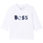T-shirt+Trousers+Cardigan Set Boss Pale Blue