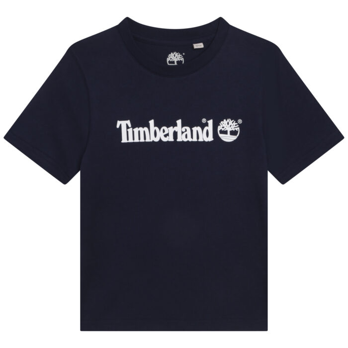 Short Sleeves Tee-shirt Timberland Navy