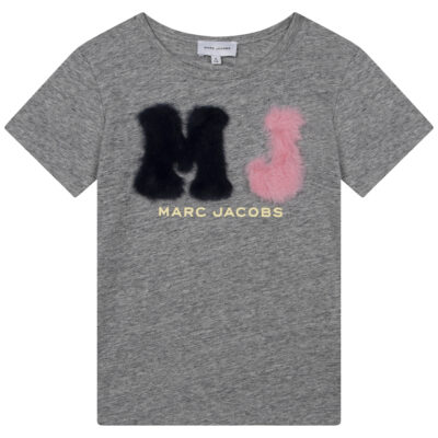 Short Sleeveless Tee-shirt Marc Jacobs Chine Grey