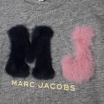 Short Sleeveless Tee-shirt Marc Jacobs Chine Grey