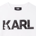 Short Sleeves Tee-shirt Karl White