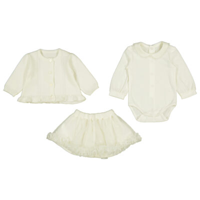 PRE ORDER Mayoral Baby 3 Piece Skirt Set