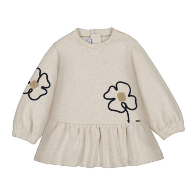 PRE ORDER Mayoral Cream Fleece Dress