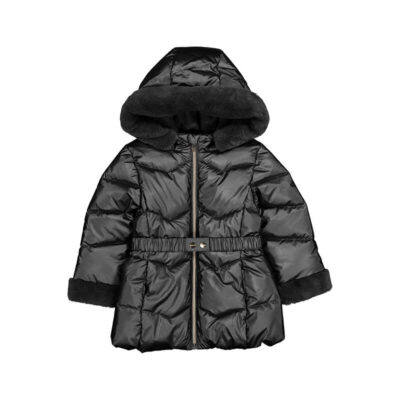 PRE ORDER Mayoral Black Glossy Coat