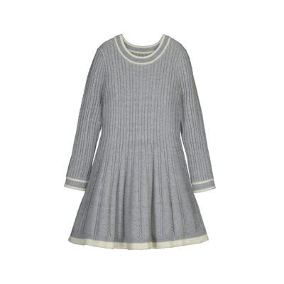 PRE ORDER Mayoral Silver Knit Dress