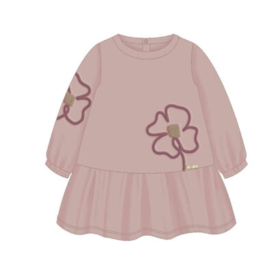 PRE ORDER Mayoral Pink Fleece Dress