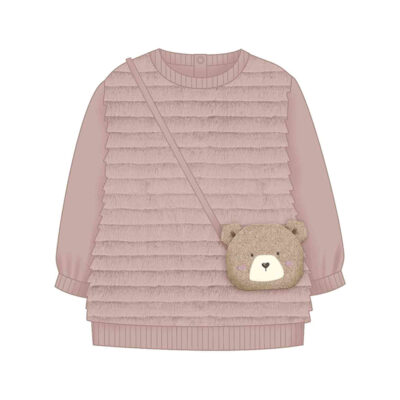 PRE ORDER Mayoral Pink Dress With Bag