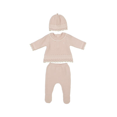 PRE ORDER Mayoral Baby Leg Warmer and Hat Set
