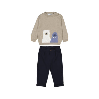 PRE ORDER Mayoral Baby Trousers with Sweater