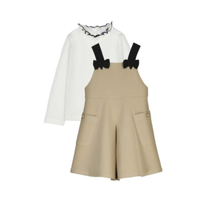 PRE ORDER Mayoral Swan Pinafore Dress