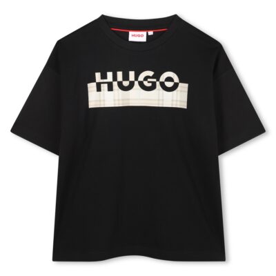 PRE ORDER Hugo Black Logo T-Shirt