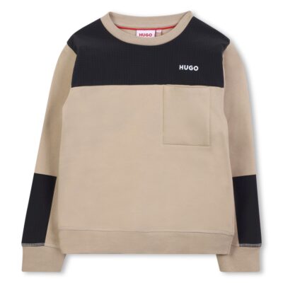 PRE ORDER Hugo Beige and Black Tracksuit