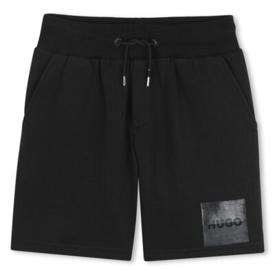 PRE ORDER Hugo Black Logo Shorts