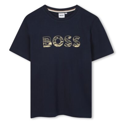 PRE ORDER BOSS Short Sleeve Navy T-Shirt