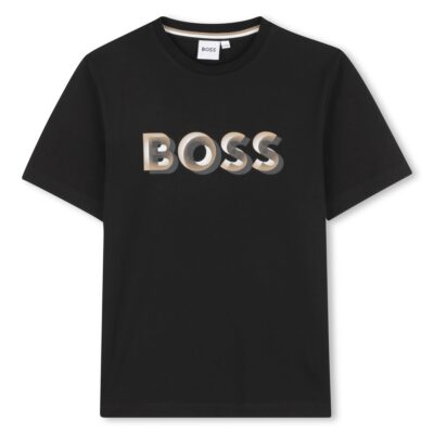 PRE ORDER BOSS Short Sleeve T-Shirt In Black