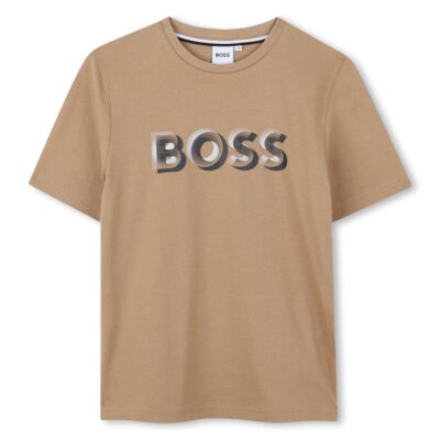 PRE ORDER BOSS Short Sleeve T-Shirt In Cookie