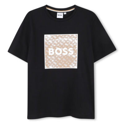 PRE ORDER BOSS Short Sleeve T-Shirt in Black