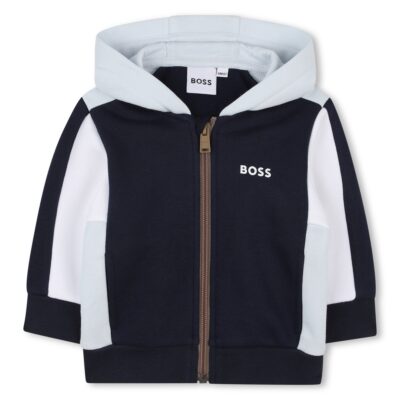 PRE ORDER BOSS Baby Tracksuit In Navy