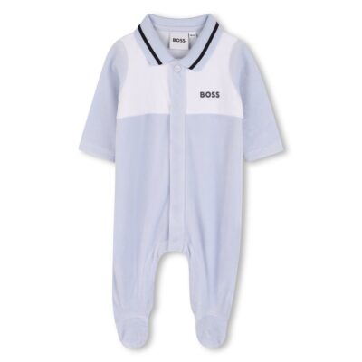 PRE ORDER BOSS Babygro in Blue