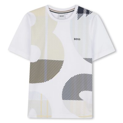 PRE ORDER BOSS Short Sleeve White T-Shirt