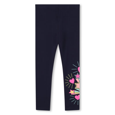 PRE ORDER Billieblush Navy Blue Star & Heart Leggings