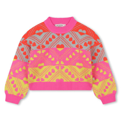 Billieblush Pink Patterned Jumper
