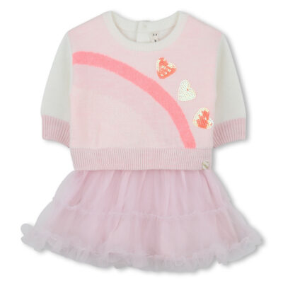 PRE ORDER Billieblush White & Pink Dress