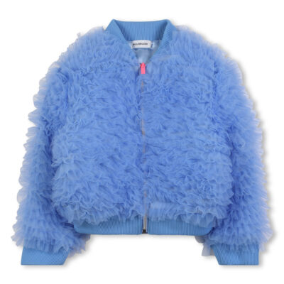 Billieblush Pale Blue Tulle Frill Jacket
