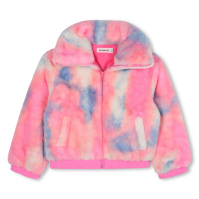 Billieblush Multi Coloured Faux Fur Jacket
