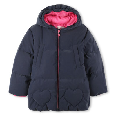 Billieblush Navy Blue Puffer Coat