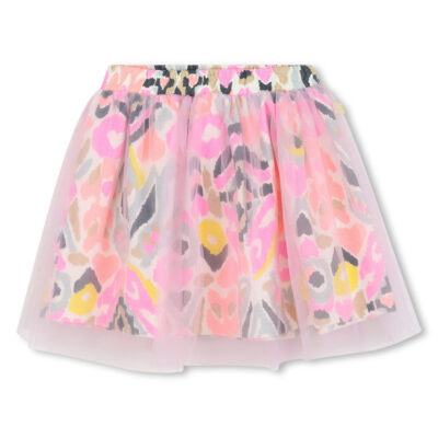Billieblush Patterned Tulle Skirt