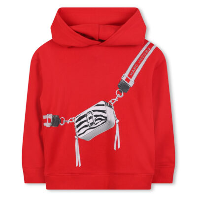 Marc Jacobs Red Hoodie Sweatshirt
