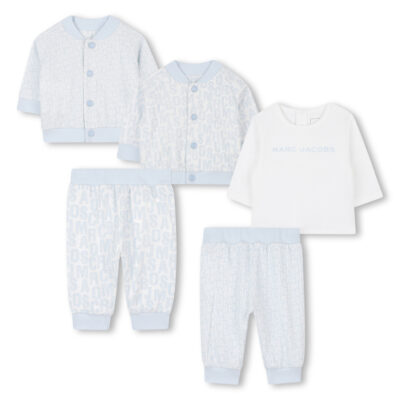Marc Jacobs Pale Blue Reversible Tracksuit & T-shirt Set