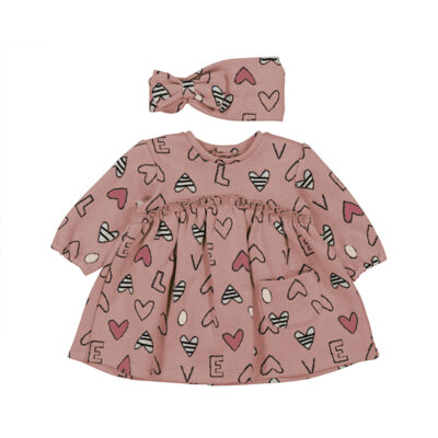 PRE ORDER Mayoral Baby Dress with Headband
