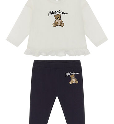 PRE ORDER Moschino T-Shirt and Leggings Set