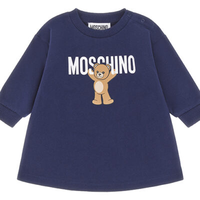 PRE ORDER Moschino Baby Navy Dress