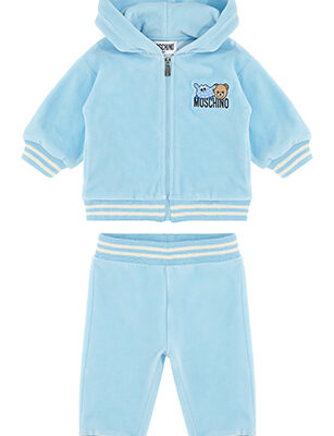 PRE ORDER Moschino Baby Tracksuit in Sky Blue