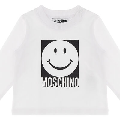 PRE ORDER Moschino Baby Smiley Face T-Shirt