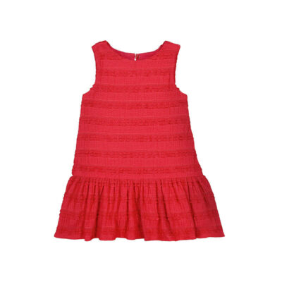 Mayoral Red Knitted Dress