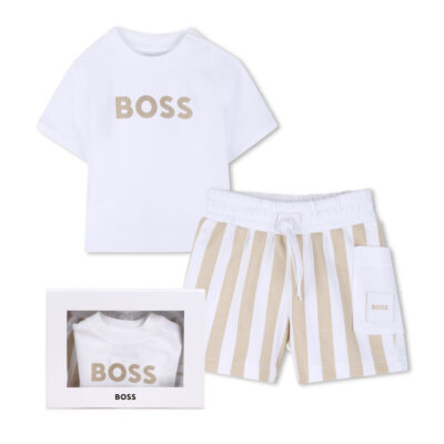 BOSS Baby Stone Shorts & T-shirt Set