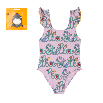 Stella McCartney Pink Patterned Swimsuit