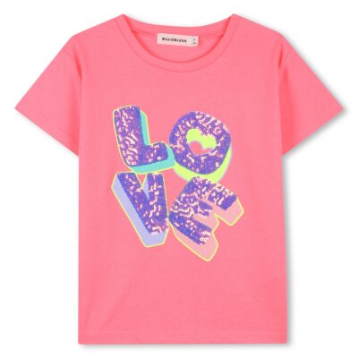 Billieblush Fuschia Love T-Shirt