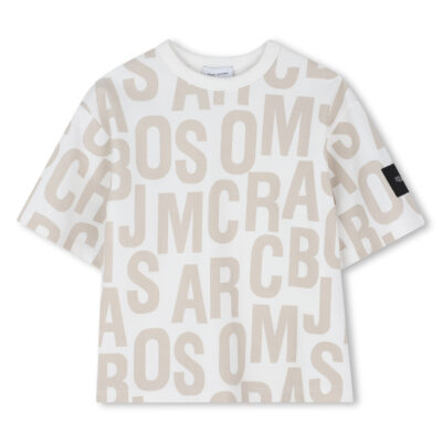 PRE ORDER Marc Jacobs Boys Ivory Print T-shirt