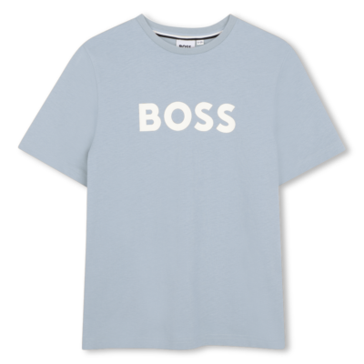 Boss Pale Blue Short Sleeve T-Shirt
