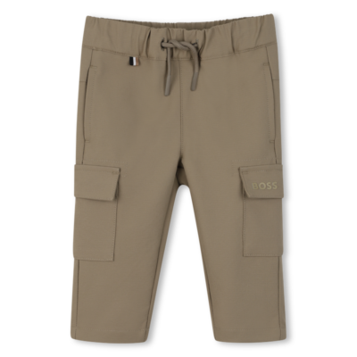 BOSS Baby Dark Stone Cargo Trousers
